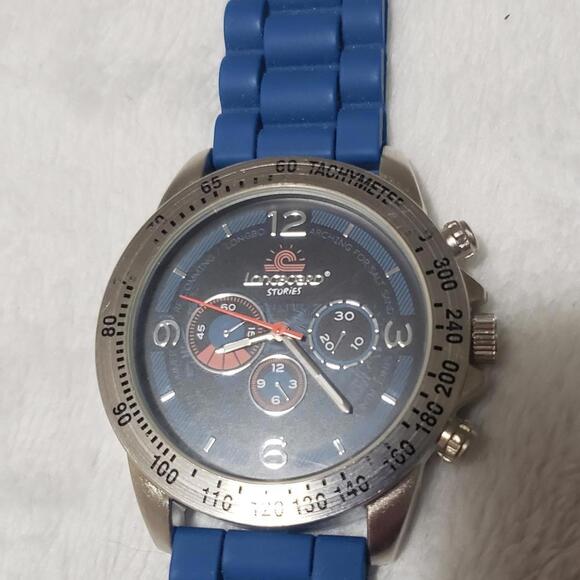 Longboard Stories Atlas for Men Watch Rubber Band - Picture 3 of 6